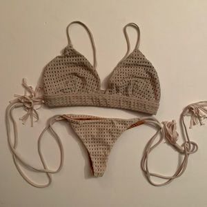 ❌SOLD❌Acacia mesh bikini set small XS